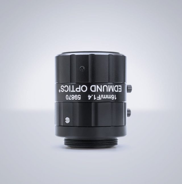 Edmund Optics C-Mount 2/3 16mm f/1.6 (серия C)