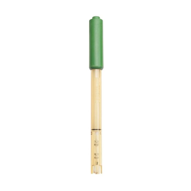Four ring conductivity probe with built in temperature sensor