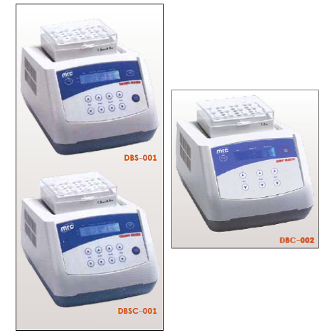 Digital cool-hot shaker dry baths and block inserts, -10 to +100C