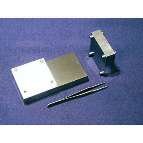 Freezing griddle/elevated freezing block set