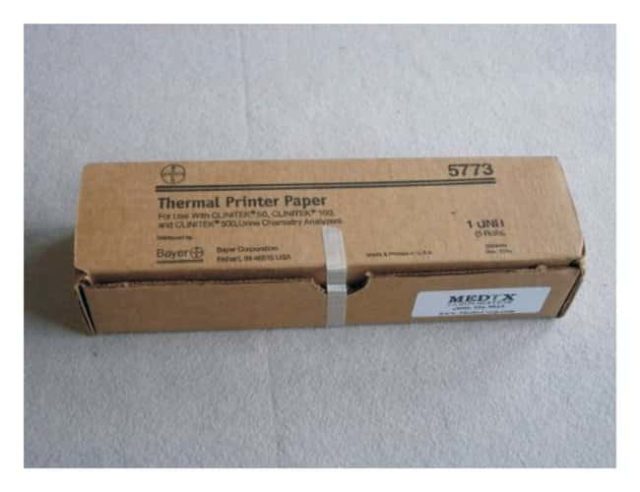Siemens Healthineers Clinitek™ Status and DCA™ Family of Analyzers Thermal Printer Paper