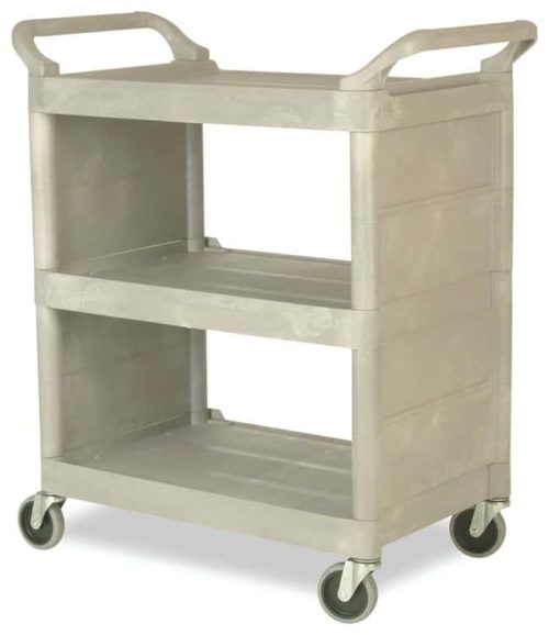 Закрытая универсальная тележка Rubbermaid Закрытые торцевые панели, грузоподъемность 136 кг, 78,7 | Фишер Сайентифик
