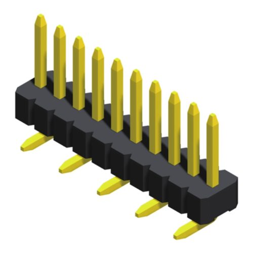 5PH3MSA25-1XXXXNXXU-00 Контактный разъем 1,27 мм SQ Pin = 0,4 мм 1 ряд H = 2,5 мм SMT Тип