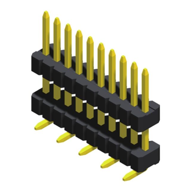 5PH3DMA15-1XXXXNXXU-00 Контактный разъем 1,27 мм SQ Pin = 0,4 мм 1 ряд H = 1,5 мм стек SMT Тип