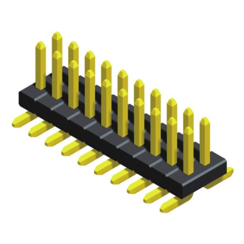 5PH3MSA25-2XXXXXNXU-00 Контактный разъем 1,27 мм SQ Pin = 0,4 мм 2 ряда H = 2,5 мм SMT Тип