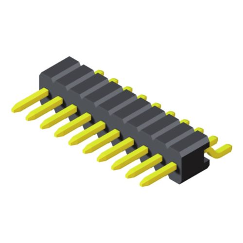5PH3MRA25-1XXXXXNNXU-00 Контактный разъем 1,27 мм SQ Pin=0,4 мм 1 ряд H=2,5 мм SMT R/A Тип