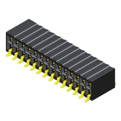 5PS3MHA35-2XXXXNXNXU-00 женский заголовок 1.27mm 2 тип входа строки SMT горизонтальный