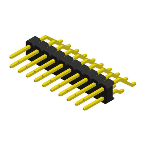 5PH1MRA25-2XXXXNNXU-00 Контактный разъем 2,54 мм, 2 ряда, высота = 2,5 мм, SMT, тип R/A