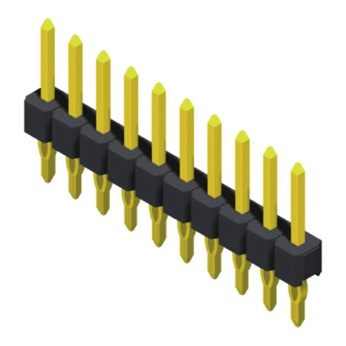 5PH1FSA25-1XXXXNNXL-XXX046000-00 Контактная колодка 2,54 мм, 1 ряд, высота = 2,5 мм, прессовая посадка