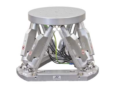 Hexapod, высокая точность, платформа диаметром 200 мм, нагрузка 6 кг, M6 Модель: HXP100PHA-MECA