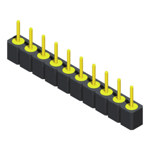 5MH1Q30N-1XXXXBTU-0000-01 Машинный штыревой разъем 2,54 мм SMT, тип точки 1 ряд
