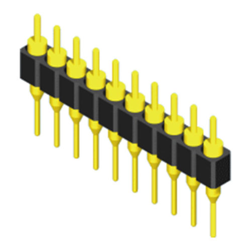5MH1S30N-1XXXXBXU-XXXX-01 Головка машинного штифта, прямой тип, 2,54 мм, 1 ряд 2