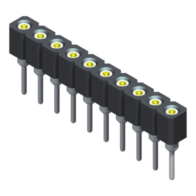 5MS2S28N-1XXXXBXU-0740-01 Торцевая головка 2,0 мм, прямая, 1 ряд, длина = 7,4
