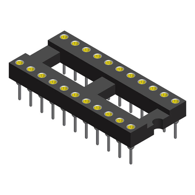5MC1S19X-XXXXXBTU-0482-01 Гнездо для штифта 2,54 мм IC прямого типа H=1,9