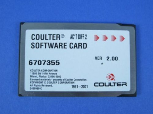 Программная карта, версия 2, для Coulter AcT Diff (6707355)