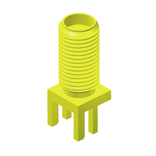 62SMAS20-F5G3WC01 Прямой разъем SMA, серия 20