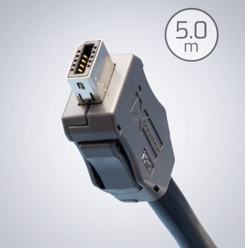 Кабель ix Industrial Ethernet Cat6a — 5,0 м, черный