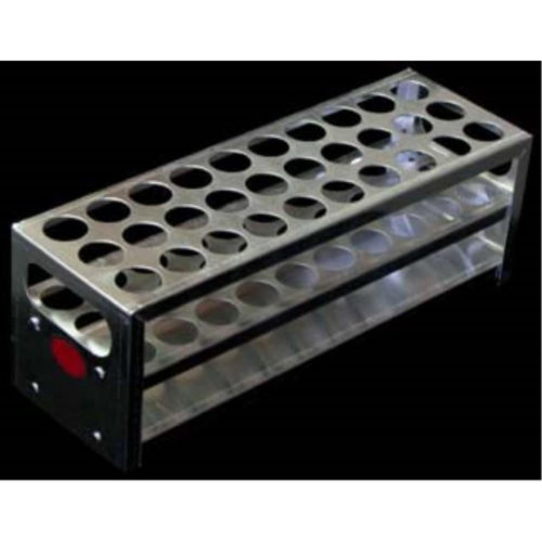 Tube rack, metal, for 30 tubes