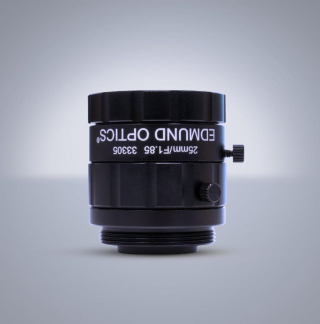 Edmund Optics C-Mount 1/1.8 25 мм f/1.85 (серия UC)