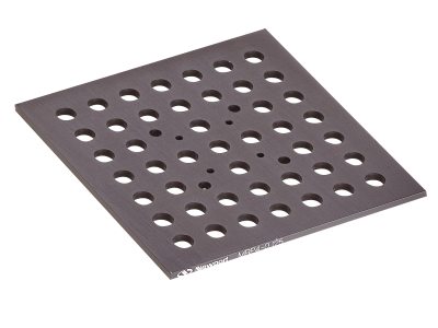 Модульные вертикальные пластины, 101,6 мм x 101,6 мм x 3,175 мм, резьба M6 Модель: M-MRP4-0.125