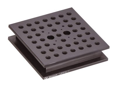 Модульные вертикальные пластины, 101,6 мм x 101,6 мм x 25,4 мм, резьба M6, метрическая модель: M-MRP4-1