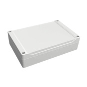 Корпус: 180 x 120 x 46 мм, поликарбонат (арт. № 1555HL2GY)