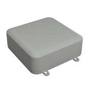Корпус: 200 x 200 x 70 мм, поликарбонат (арт. № 1557HA2GY)