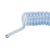Pneumatic Coiled Tubing: 0.250in inside diameter, 3/8in outside diameter (PN# 1PU38C20)