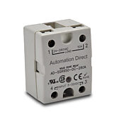 Твердотельное реле: 50 А, SPST, монтаж на панель (PN# AD-SSR650-DC-280A)