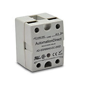 Твердотельное реле: 40A, SPST, панельный монтаж (PN# AD-SSR6M40-DC-200D)