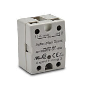 Твердотельное реле: 25 А, SPST, монтаж на панель (PN# AD-SSR6T25-DC-480A)