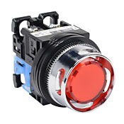 Кнопка 30 мм: без фиксации, красная (PN# AR30G2L-10E3RZC)