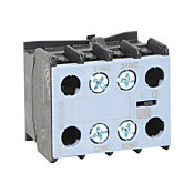 Auxiliary Contact: 10A @ 240 VAC, for any 3-pole CWC07 through CWC016 series miniature contactor (PN# BFC0-02)