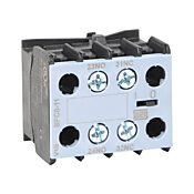 Auxiliary Contact: 10A @ 240 VAC, for any 3-pole CWC07 through CWC016 series miniature contactor (PN# BFC0-11)