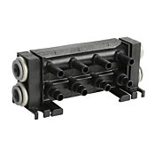 Modular Valve Manifold: (4) stations (PN# BVM-4425)