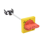 rotary Handle: selector, red/yellow, for BM3RH series manual motor protector (PN# BZ0VYRL)