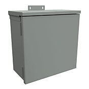 Корпус: 12 x 12 x 6 дюймов, настенное крепление, оцинкованная сталь (PN# C3R12126HCR)