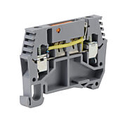 Клеммная колодка с винтовыми размыкателями: 10 шт/уп, серые, 24–12 AWG (PN# DN-DIS2L24MN)