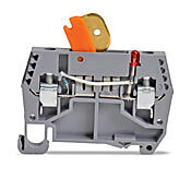 Клеммная колодка с винтовыми размыкателями: 50 шт/уп, серые, 24-10 AWG (PN# DN-DIS4L12)
