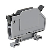 Клеммная колодка с винтовой защитой цепи: 10 шт/уп, серые, 24-10 AWG (PN# DN-F10MN)