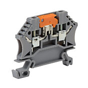 Клеммная колодка с винтовыми размыкателями: 10 шт/уп, серые, 22–12 AWG (PN# DN-KBD12MN)