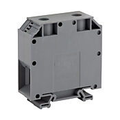 Винтовая одноуровневая проходная клеммная колодка: 10 шт/уп, серые, 4-3/0 AWG (PN# DN-T3/0)