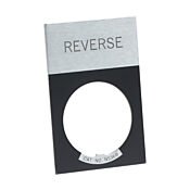 Табличка с легендой: 'REVERSE' (PN # E22NS30)