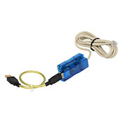Кабель для программирования в сборе: USB A — 6-контактный RJ12, длина кабеля 6 футов (PN# EA-MG-PGM-CBL)