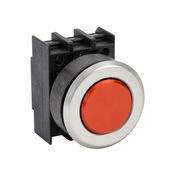 Кнопка 30 мм: без фиксации, красная, IP65 (PN# EDT.VRT)