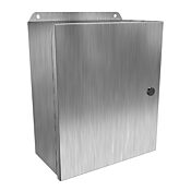 Корпус: 12 x 10 x 5 дюймов, настенное крепление, нержавеющая сталь 304 (PN # EJ12105SS)