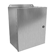 Корпус: 12 x 10 x 6 дюймов, настенное крепление, нержавеющая сталь 316 (PN# EJ12106S16)