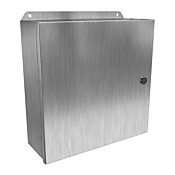 Корпус: 12 x 12 x 4 дюйма, настенное крепление, нержавеющая сталь 304 (PN # EJ12124SS)