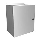 Корпус: 14 x 12 x 8 дюймов, настенное крепление, алюминий 5052-H32 (PN# EJ14128AL)
