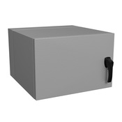 Корпус стойки: 16 x 24 x 24 дюйма, настенное крепление, углеродистая сталь (PN# EN4DH162424LG)